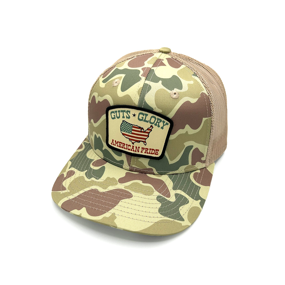 Guts Glory American Pride Woven Patch Hat