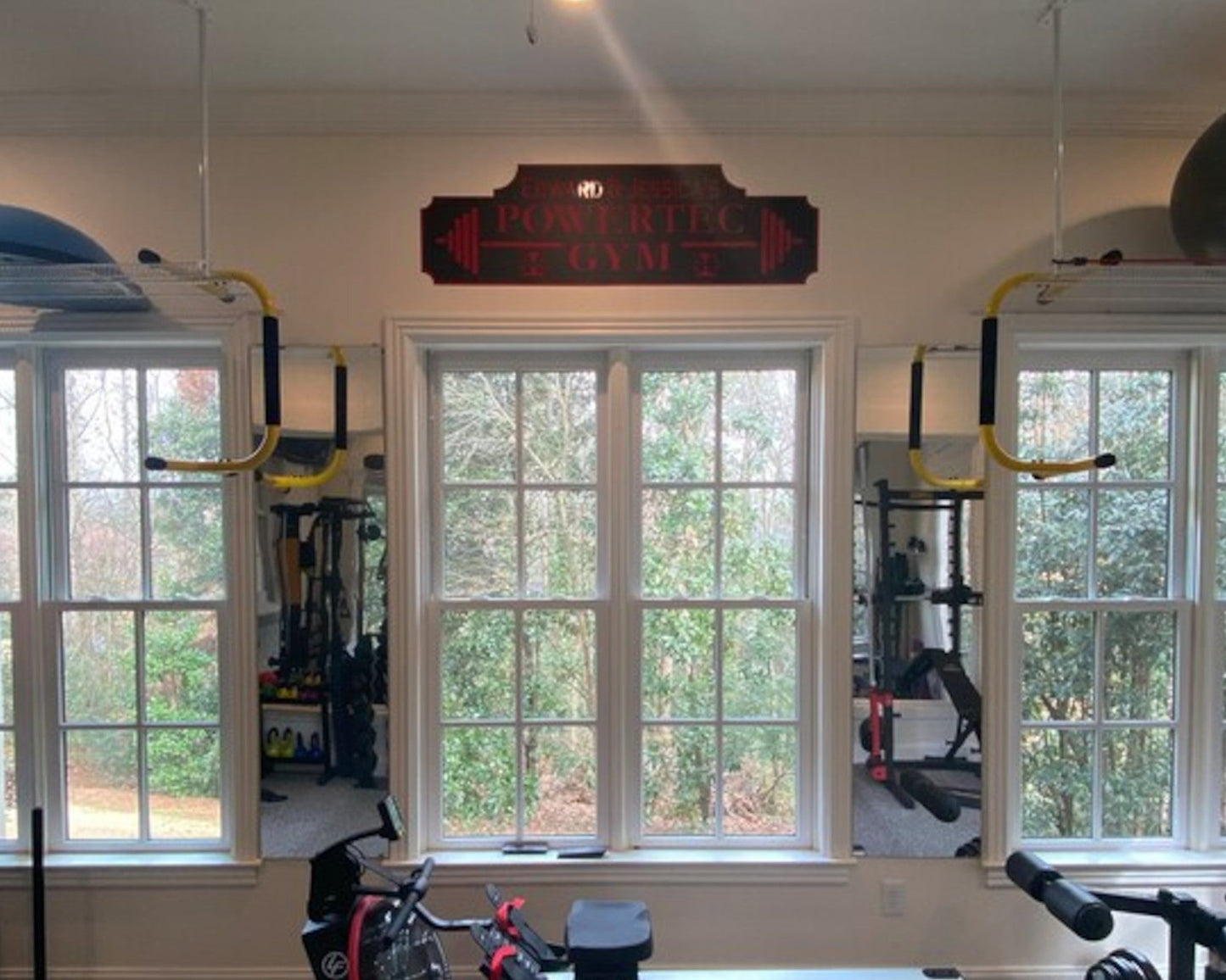 Gym Personalized Metal Sign