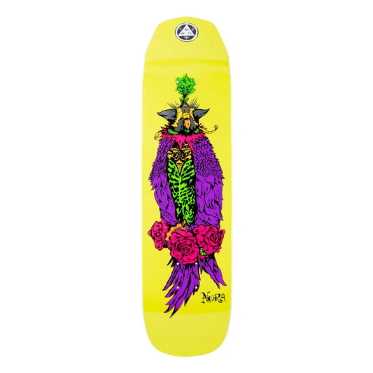 Welcome Peregrine On Wicked Queen Deck - 8.125" Yellow