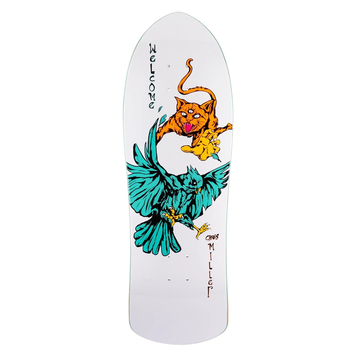 Welcome Chris Miller Prequel on Crossbone Deck - 10" White