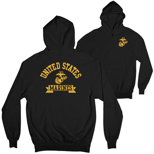 Marines Ribbon 2-Sided Hoodie