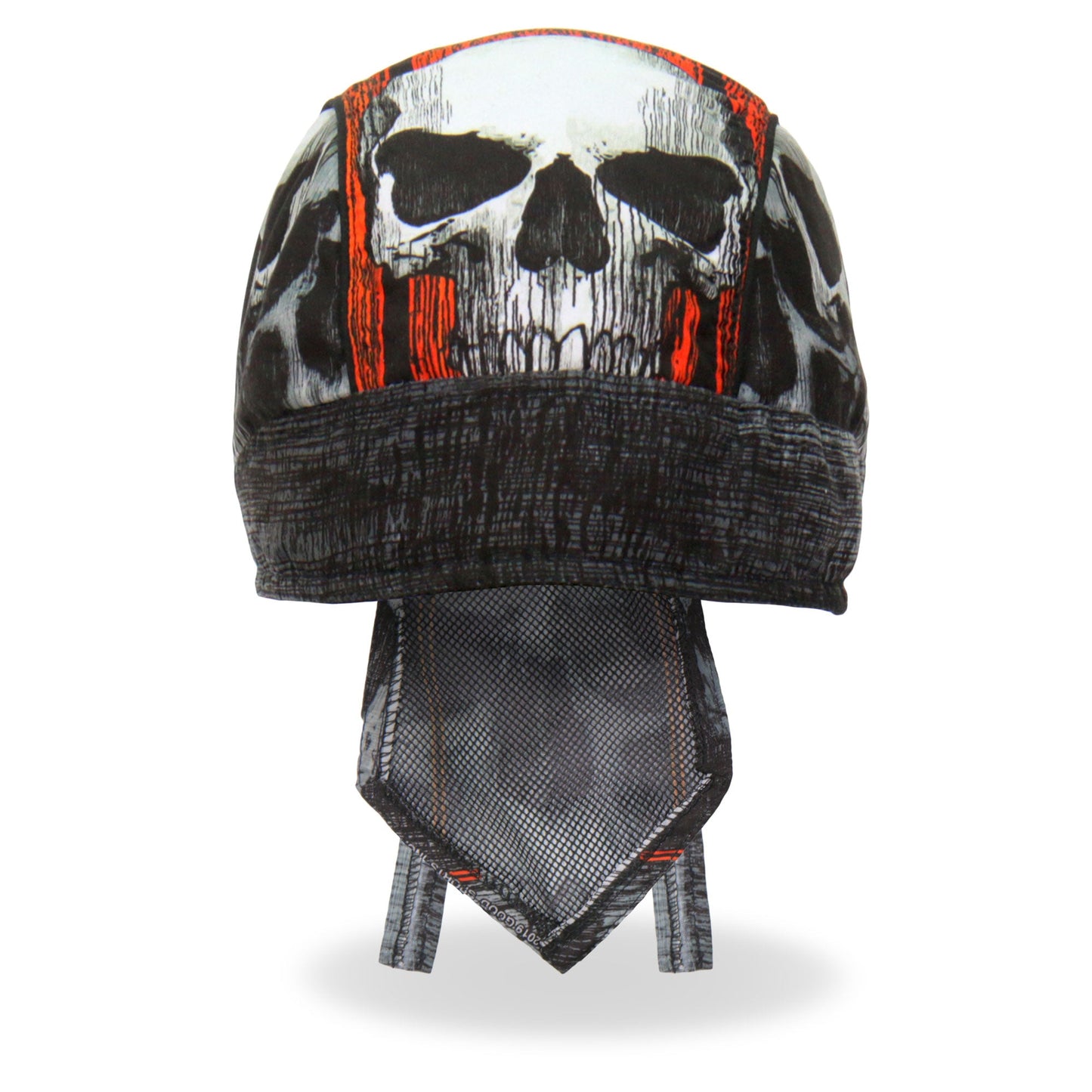 Hot Leathers Jumbo Skull Lightweight Headwrap HWH1098