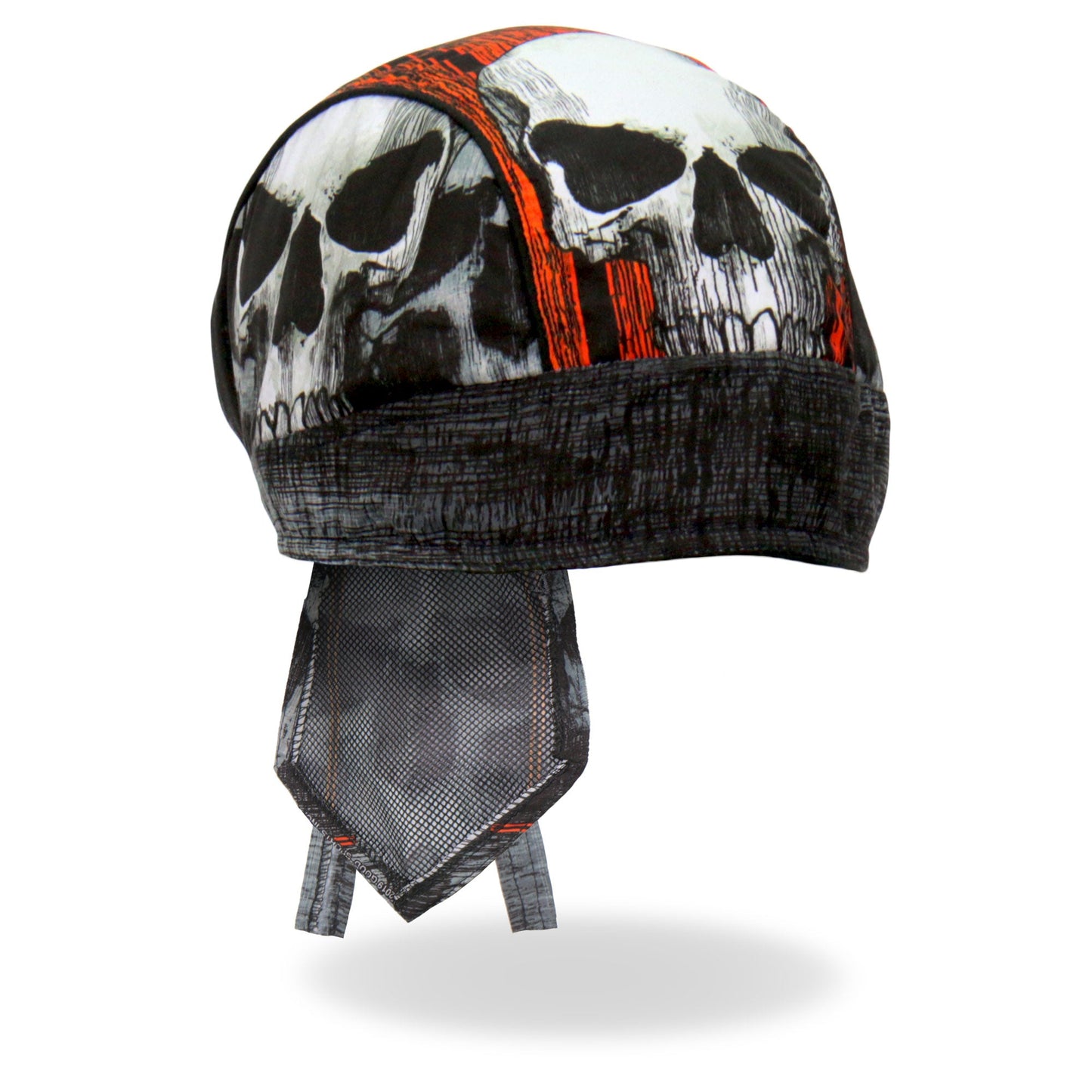 Hot Leathers Jumbo Skull Lightweight Headwrap HWH1098