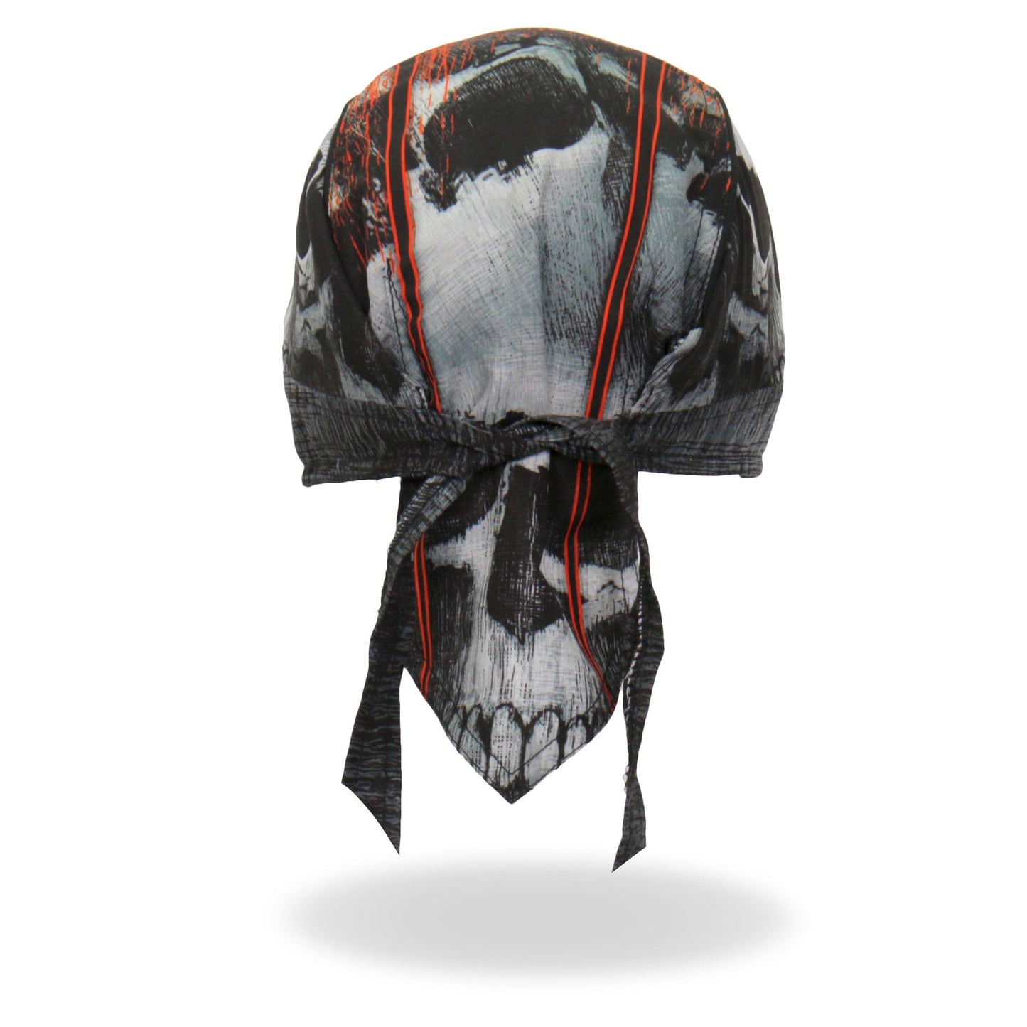 Hot Leathers Jumbo Skull Lightweight Headwrap HWH1098