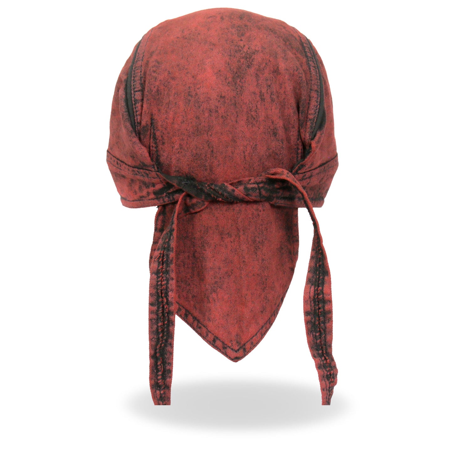 Hot Leathers Rust Dye Denim Lightweight Headwrap HWH1106