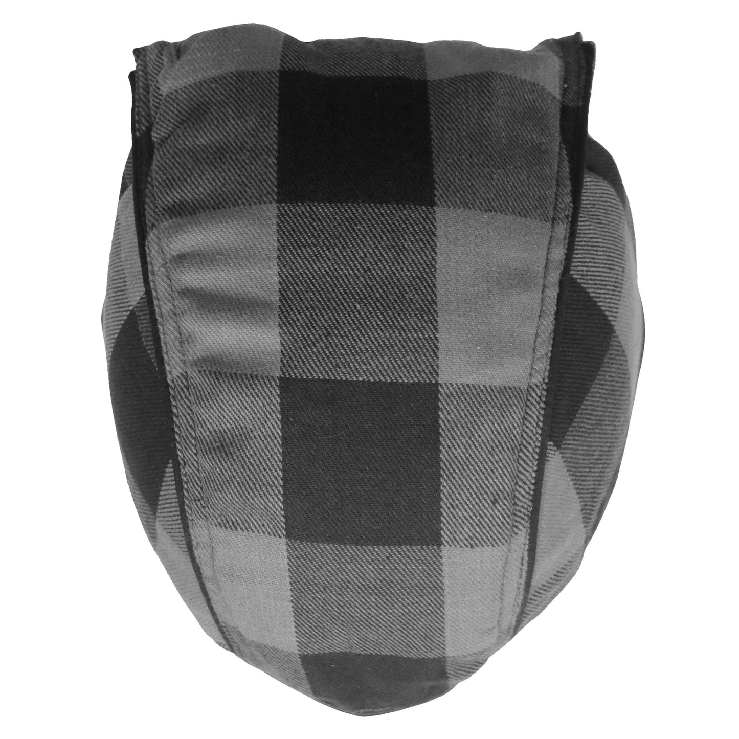 Hot Leathers Gray Buffalo Plaid Lightweight Headwrap HWH1110