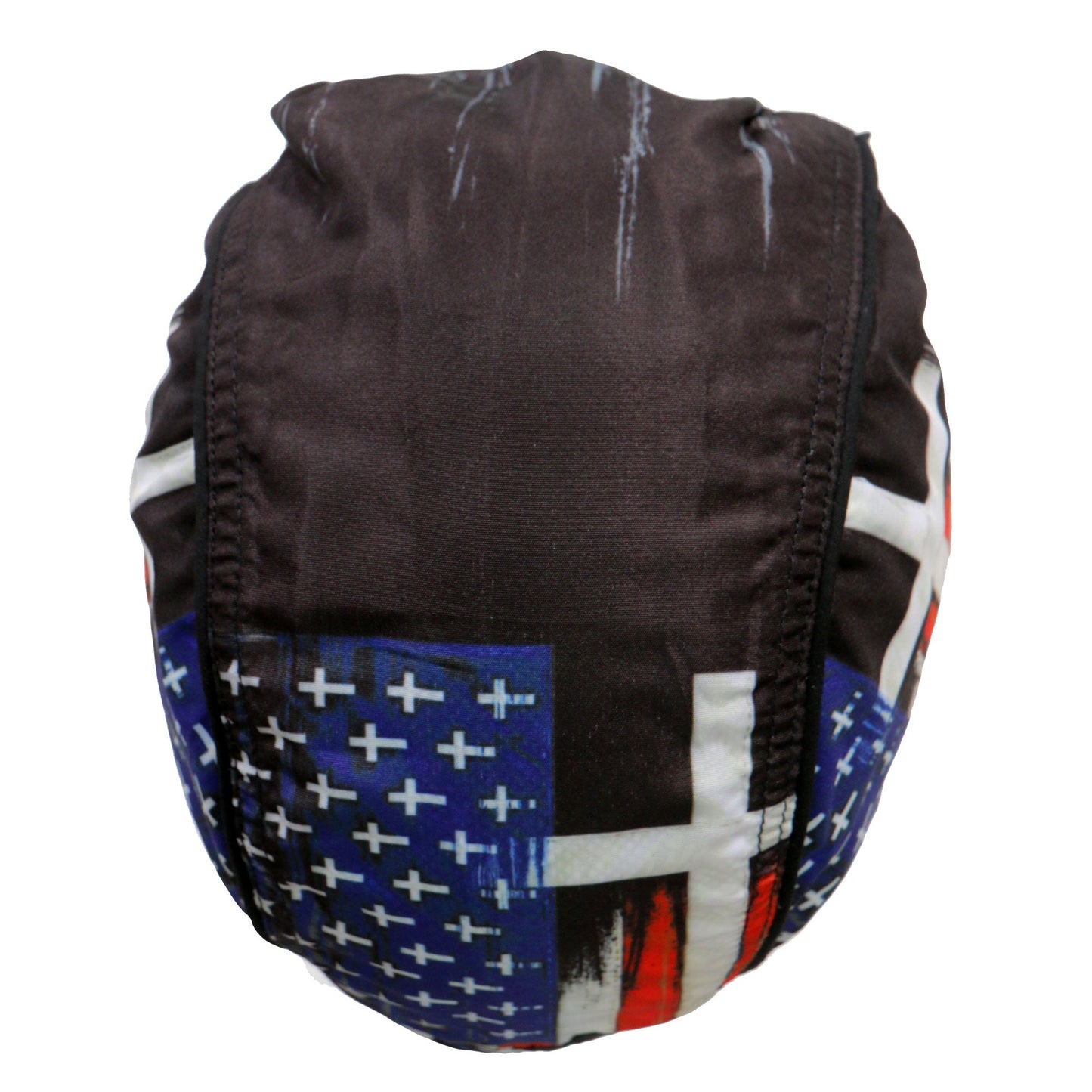 Hot Leathers Flag Cross Lightweight Headwrap HWH1120