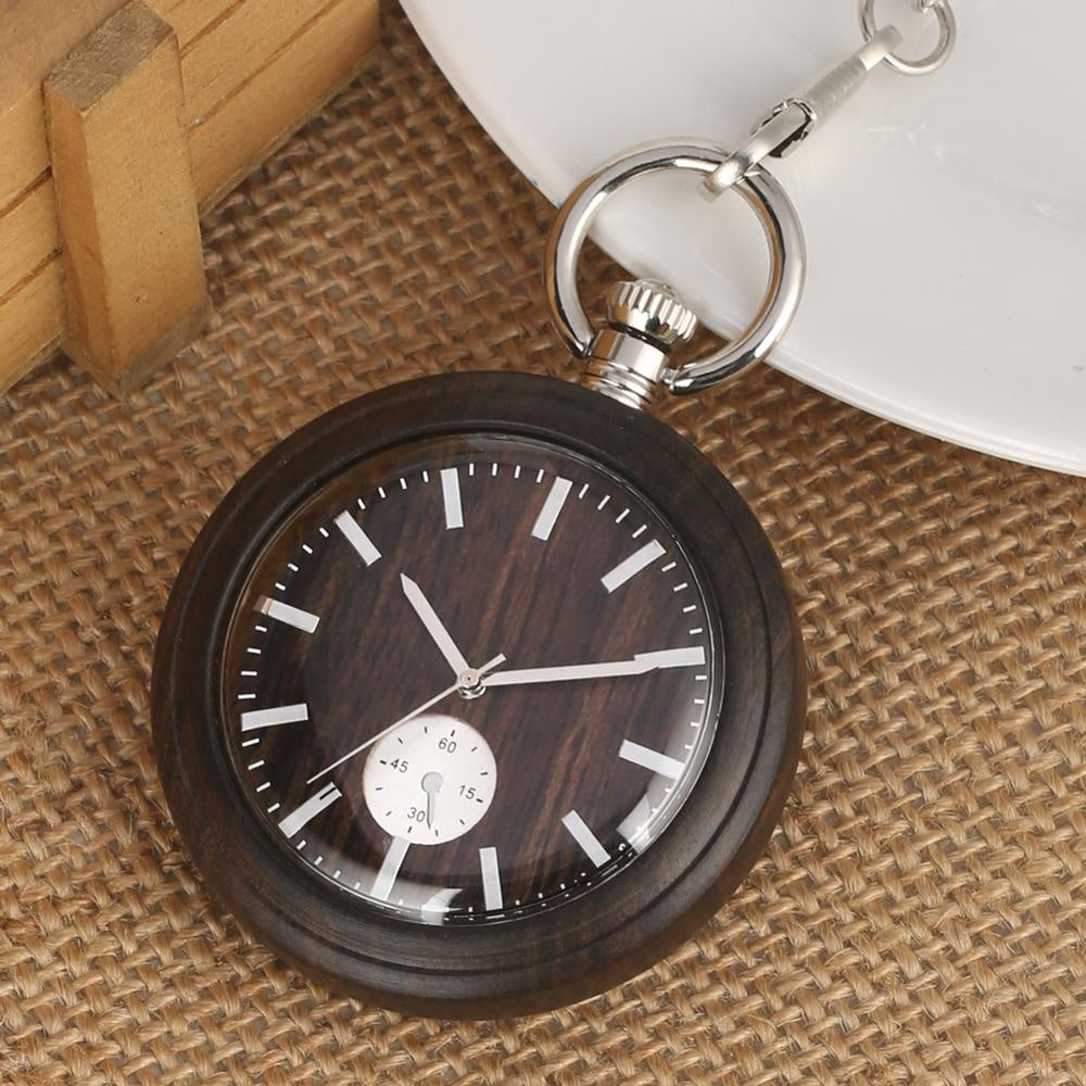 Wooden Pocket Watch | Cielo