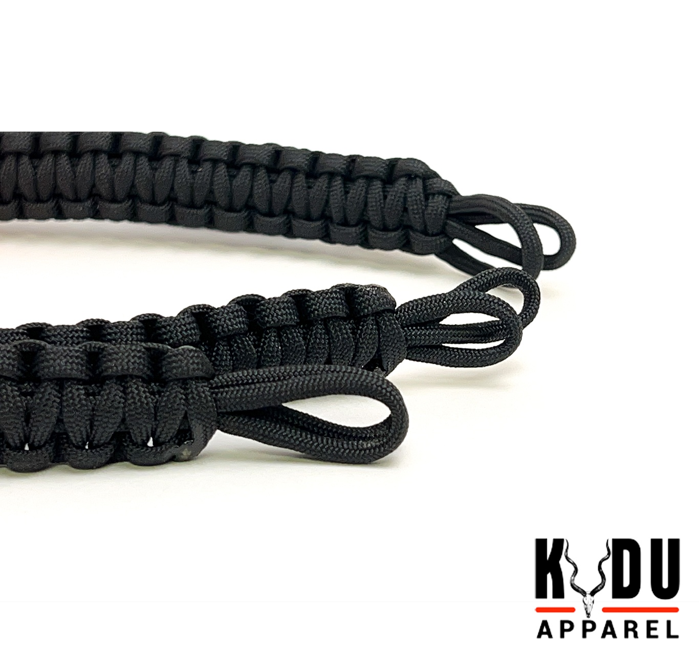 Paracord, Vehicle Grab Handle, Package of 2, Black / Charcoal Gray