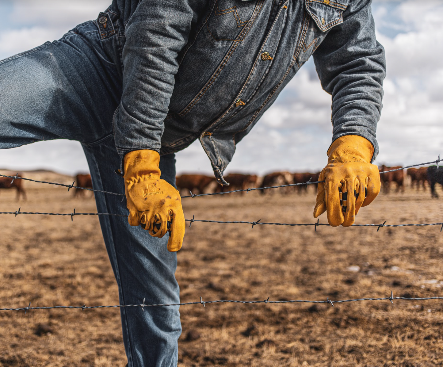 Heavy Duty Cowhide Driver Gloves