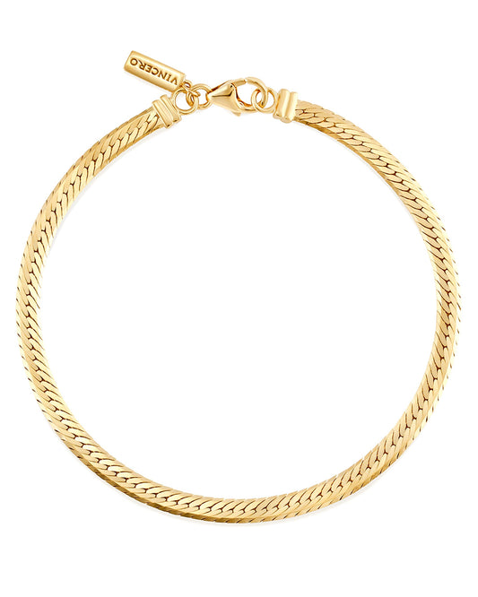 Herringbone Bracelet - Gold