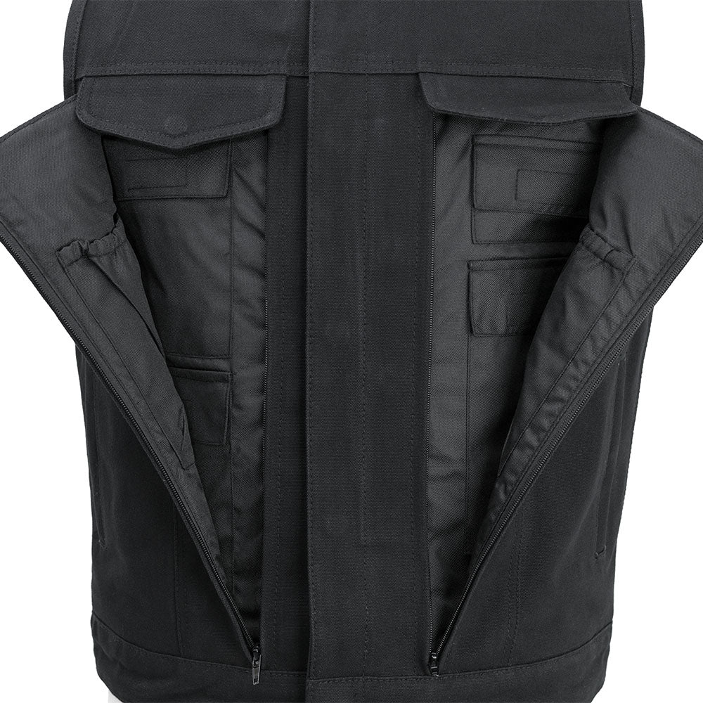 Highland V2 Men's Motorcycle Canvas Vest