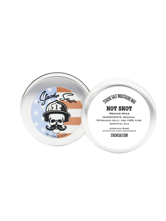 Hot Shot - Medium Hold Moustache & Beard Wax