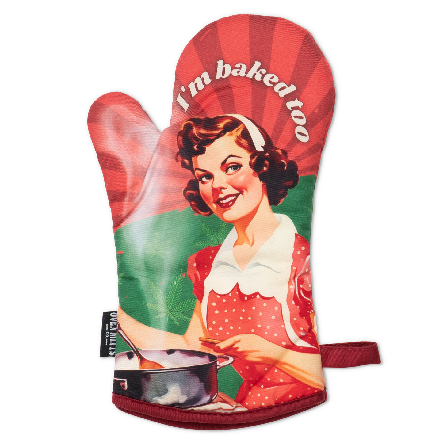 I'm Baked Too Oven Mitts And Potholder Set