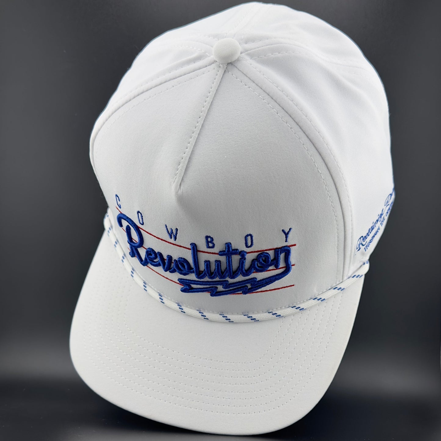 “Lightning" White - Cowboy Revolution 5-panel Performance Hat