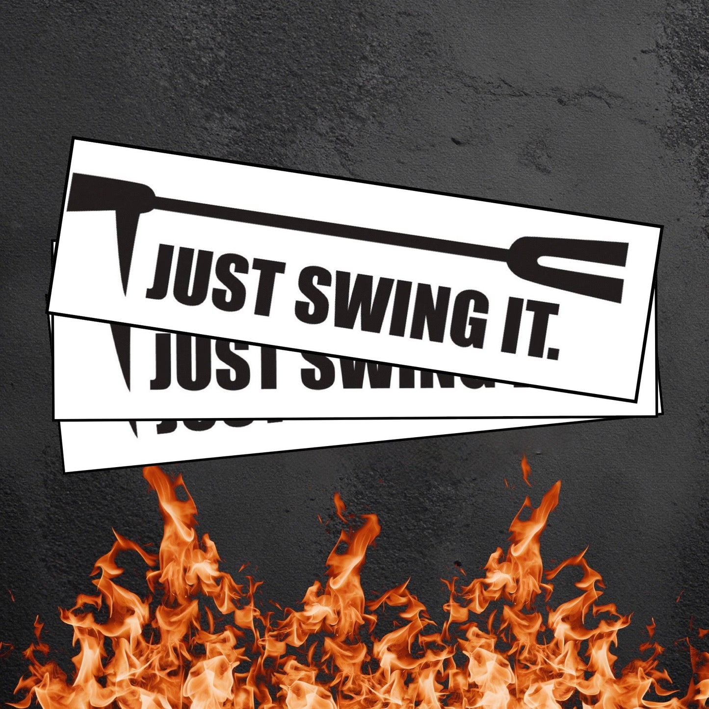 Swing it Sticker