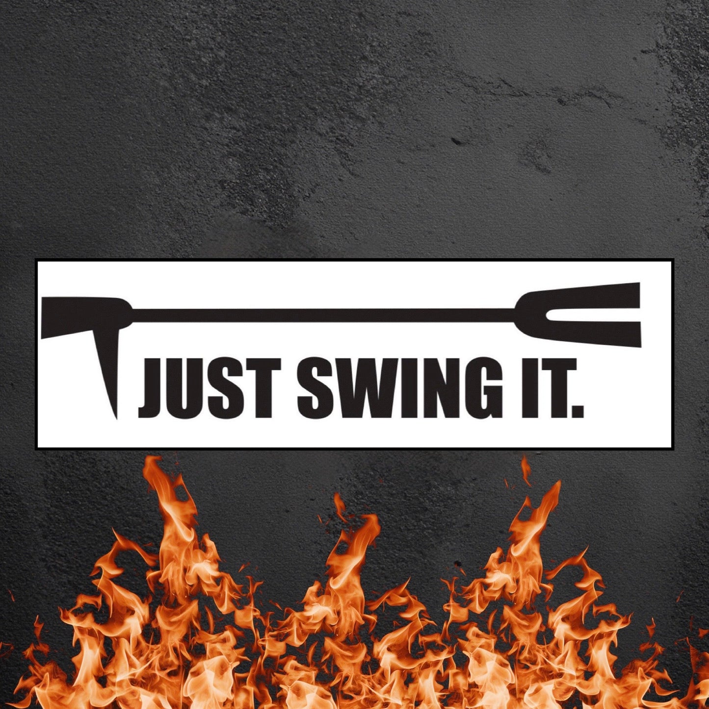 Swing it Sticker