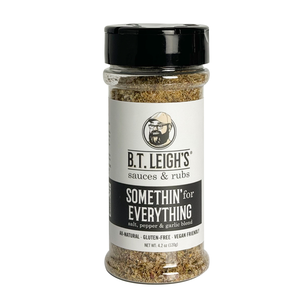 Somethin' For Everything - Salt, Pepper, & Garlic Blend - 4.2 oz Bottle