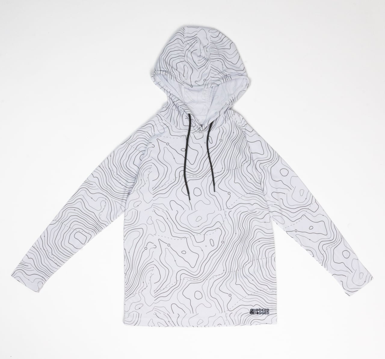 Youth Topographical Performance Hoodies