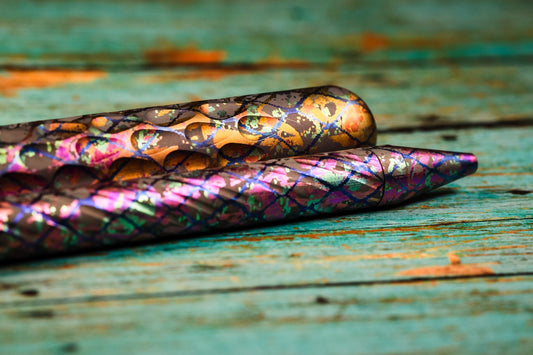 Titanium DraftTitan Mechanical Pencil by Maratac® - Limited Edition - Chaotic Aurora Pattern