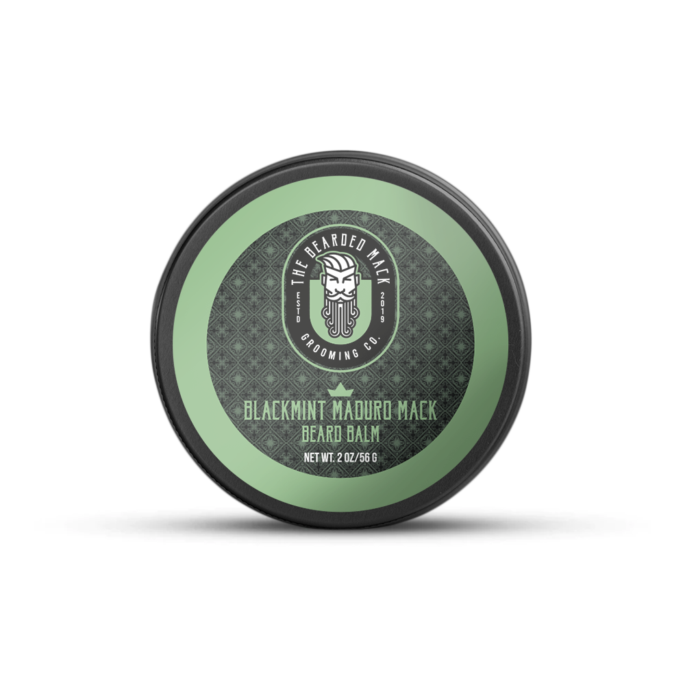 Blackmint Maduro Mack Beard Balm -  Warm Tobacco, Black Tea + Mint