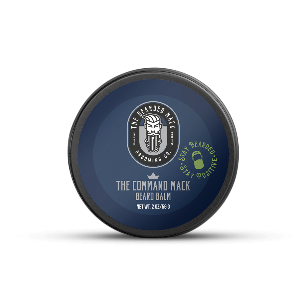 The Command Mack Beard Balm - Fresh Lime, Mint + Ginger