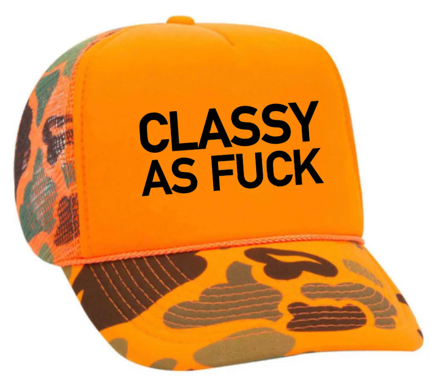 Classy As Fuck Trucker Hat