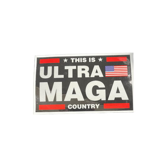 Ultra MAGA Country Sticker