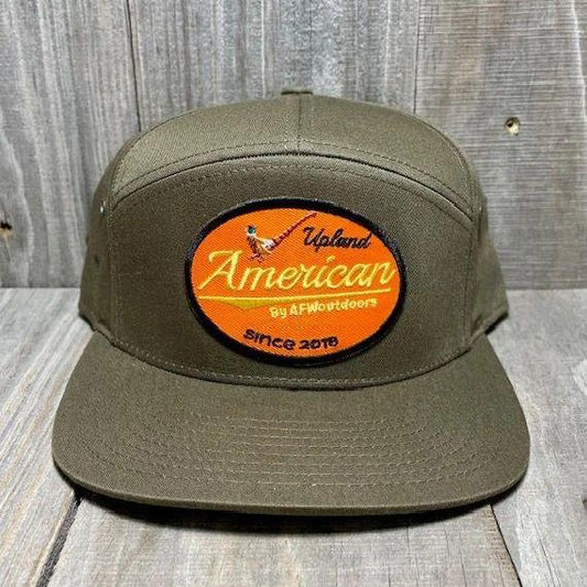 7 Panel Upland Patch All Loden Cap