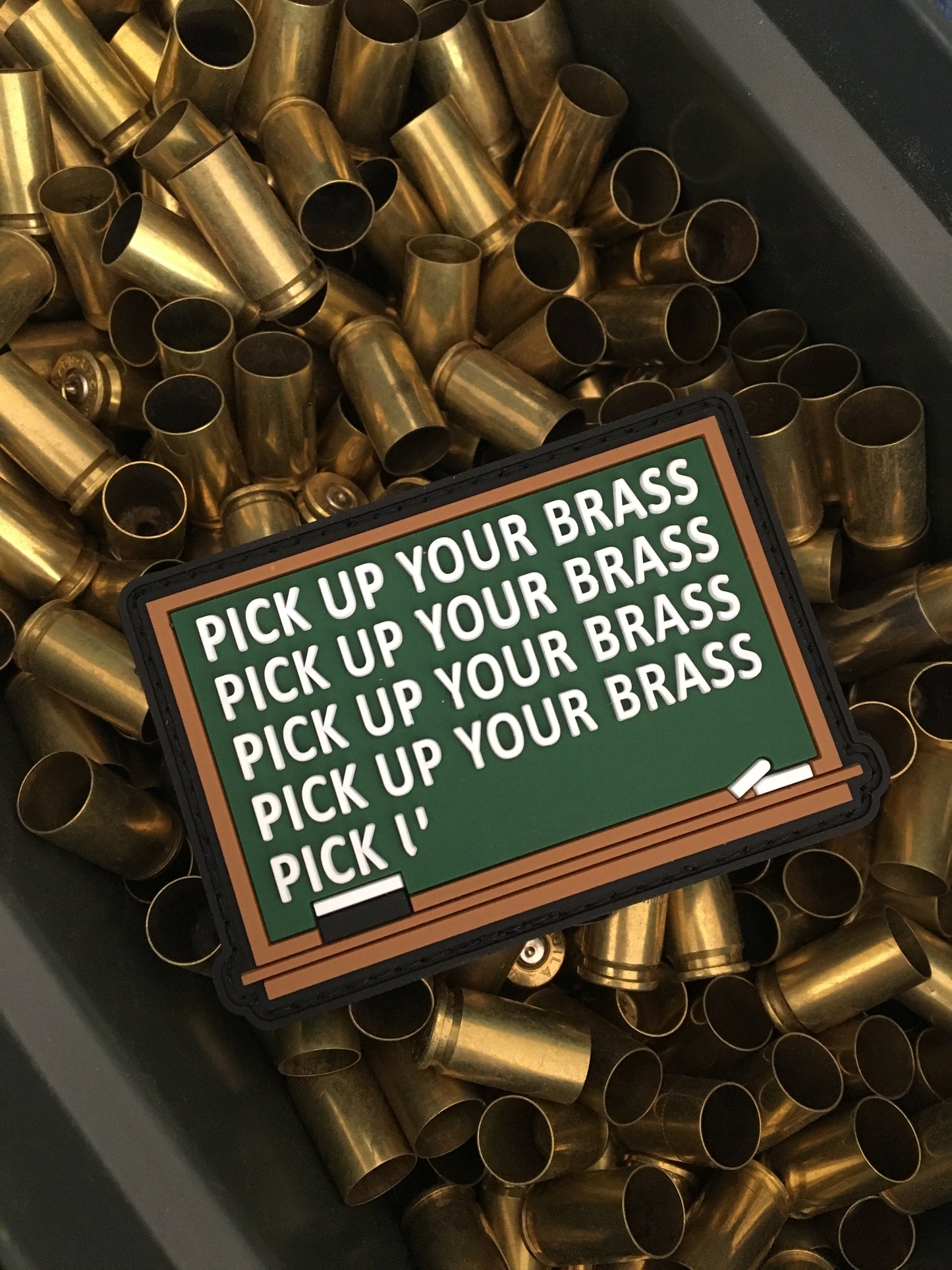 Pick Up Your Brass Morale Patch