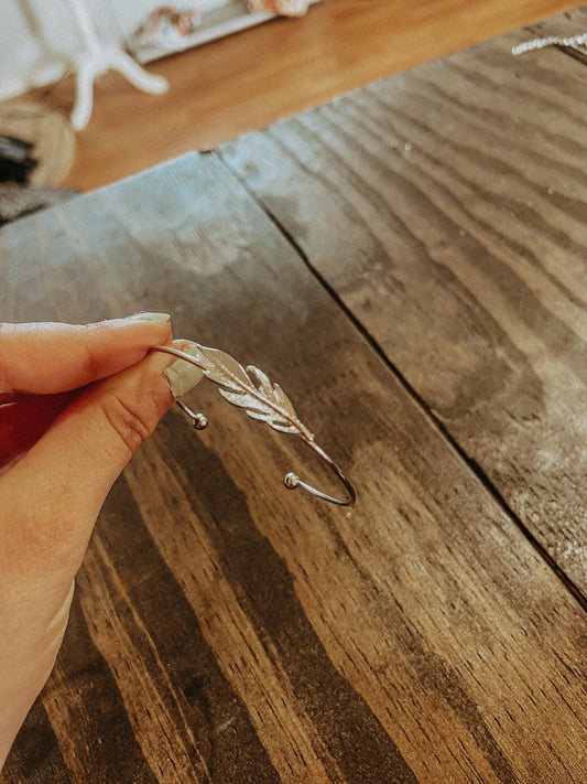 Artsy Feather Bracelet