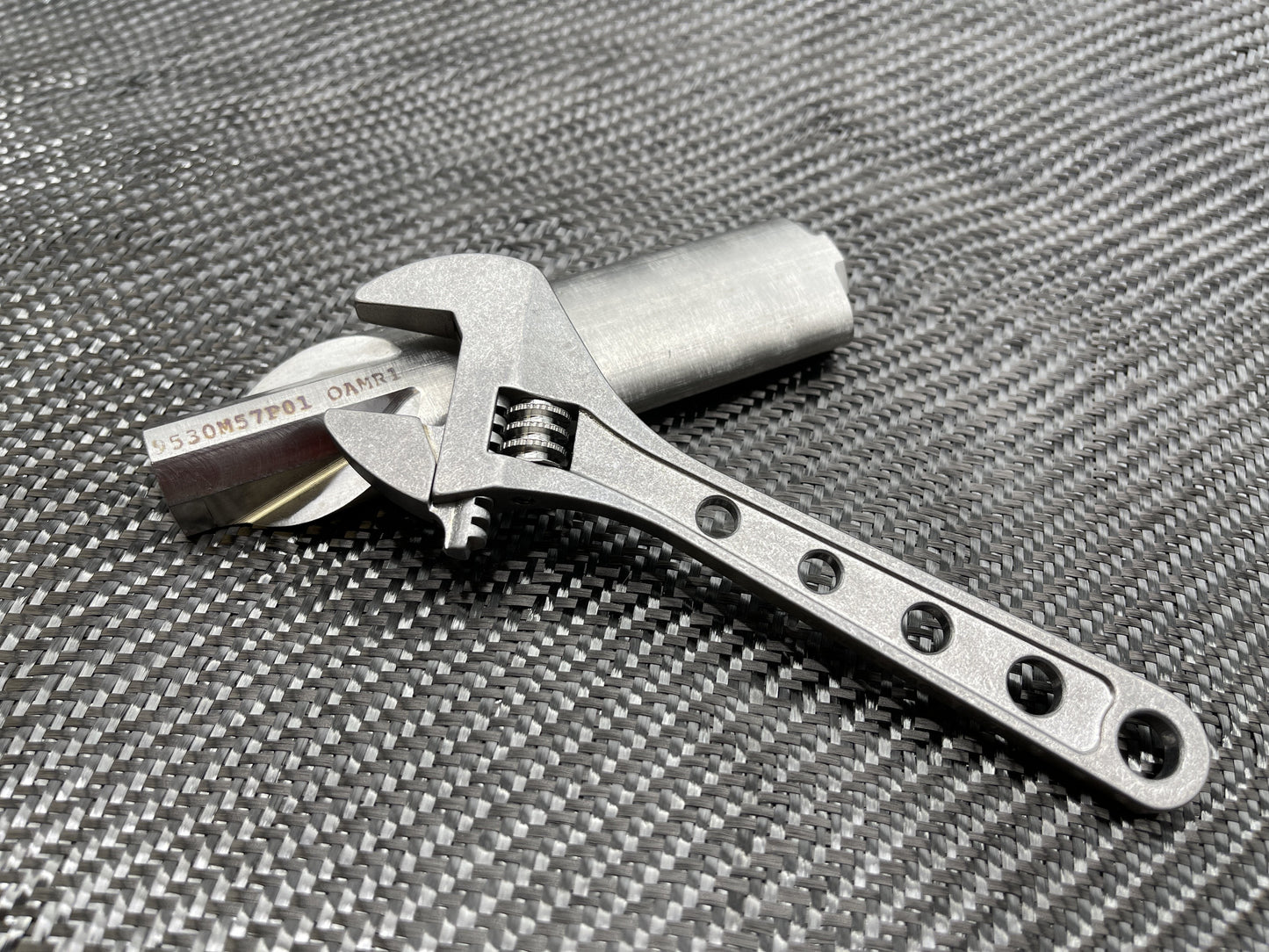 Adjustable Wrench - Titanium 6 Inch ( NSN Pending )