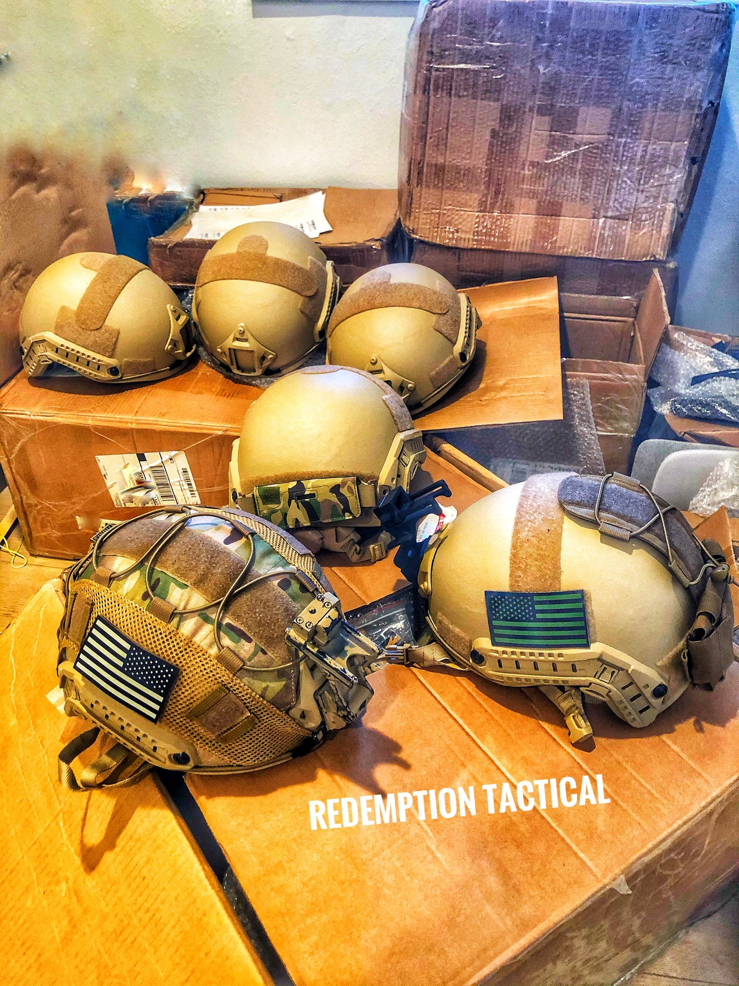 RT2 Ballistic High Cut Helmet: Tested to LEVEL IIIA (Included Arc Rails, Padding, Straps)E617