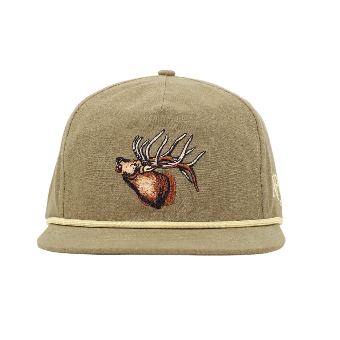 Bull Elk Brown w/ Tan Rope RipStop Hat