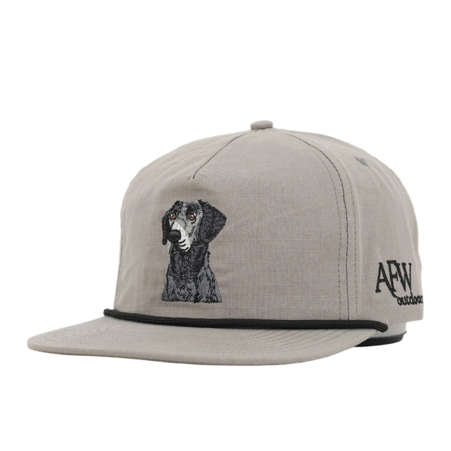 Youth Black Lab RipStop Hat