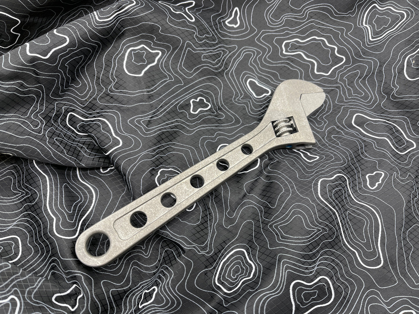 8 Inch  - Titanium Adjustable Wrench - ( NSN Pending )