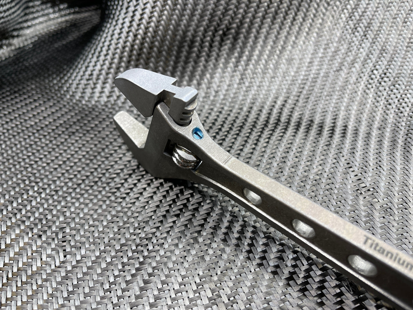 8 Inch  - Titanium Adjustable Wrench - ( NSN Pending )