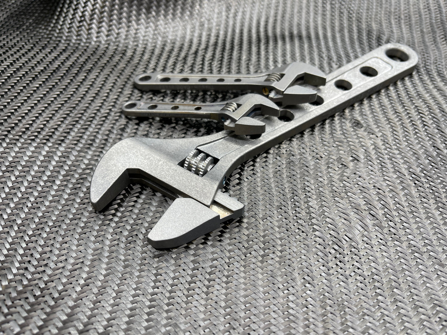 8 Inch  - Titanium Adjustable Wrench - ( NSN Pending )