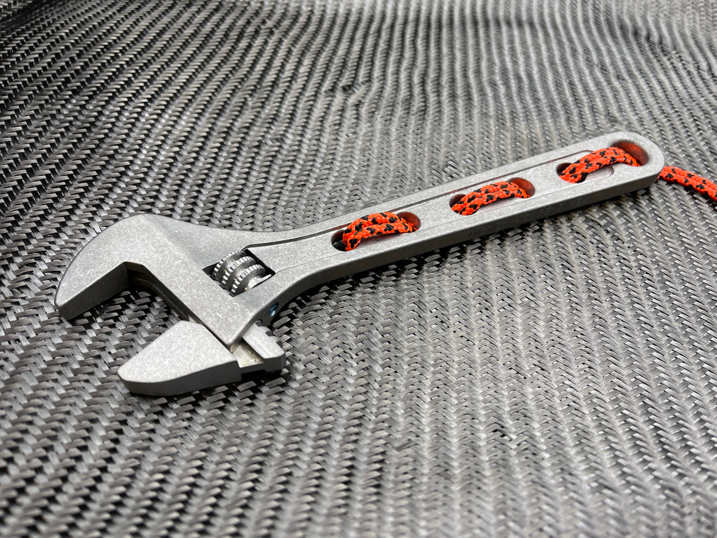 8 Inch  - Titanium Adjustable Wrench - ( NSN Pending )