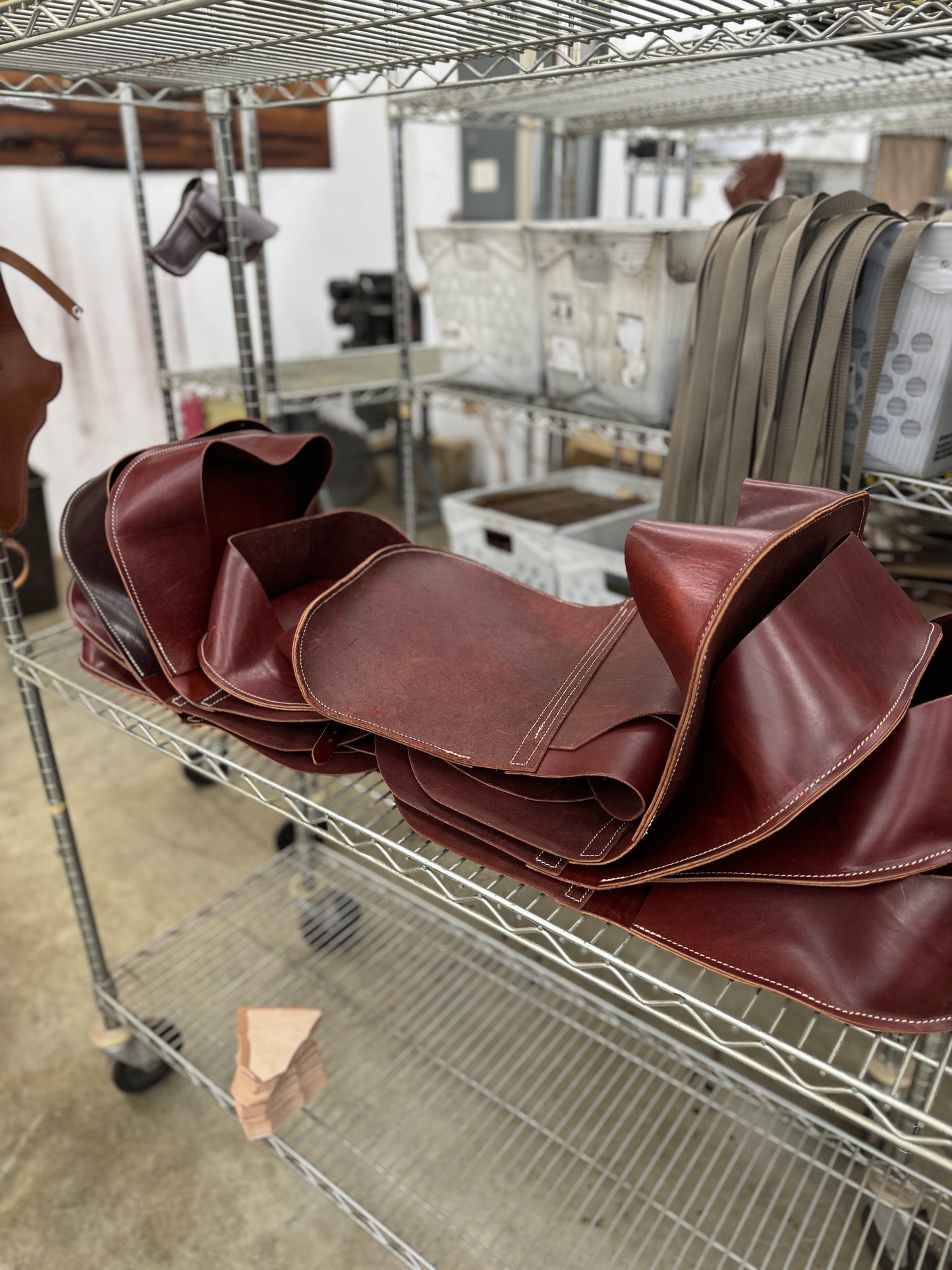 Extra Quality Leather Saddle Bags