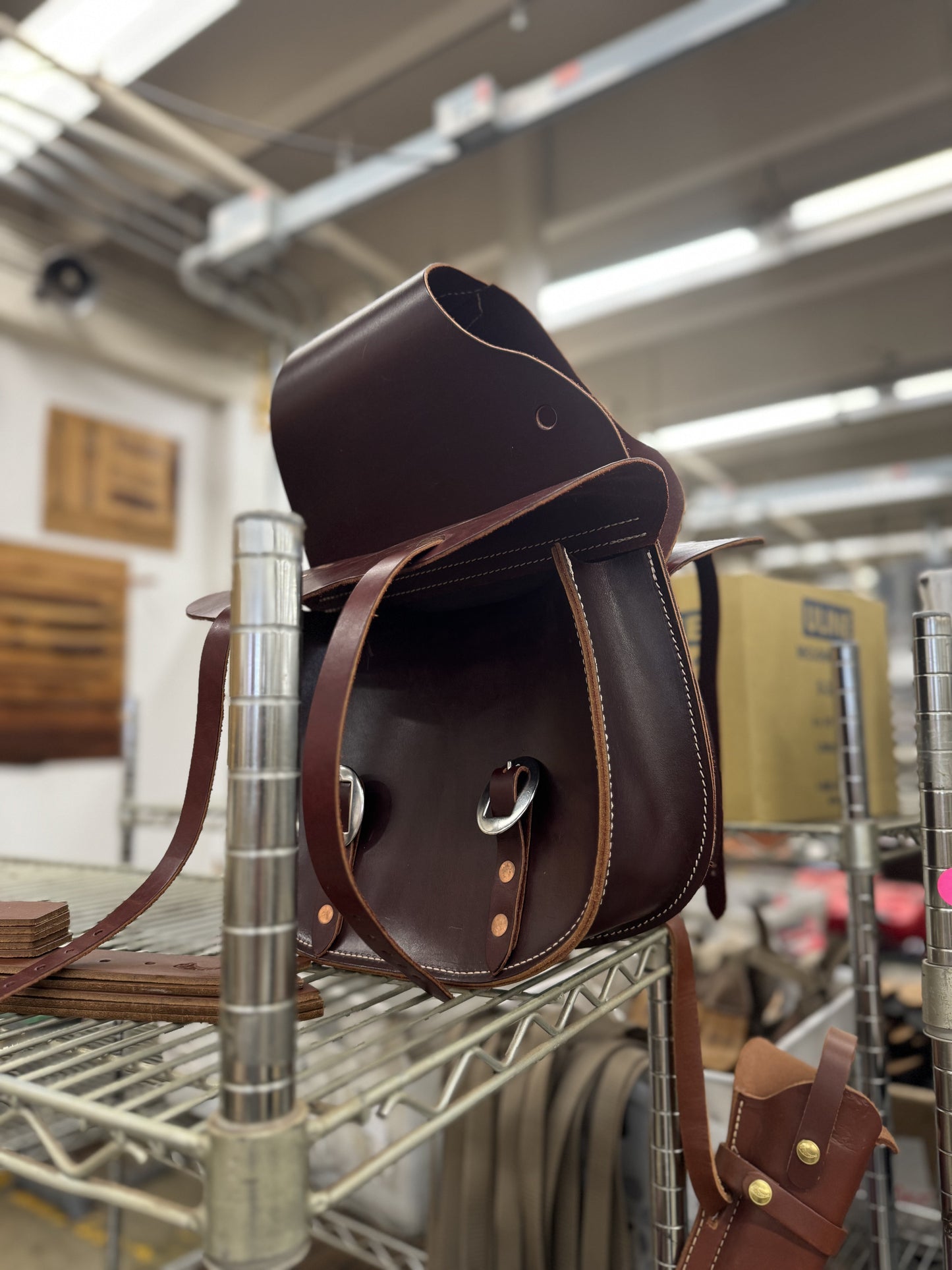 Extra Quality Leather Saddle Bags