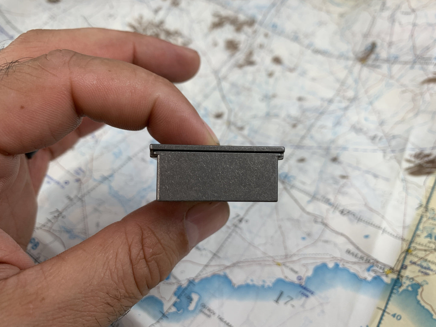 Titanium Pocket Strong Box With Loop - Gen 2