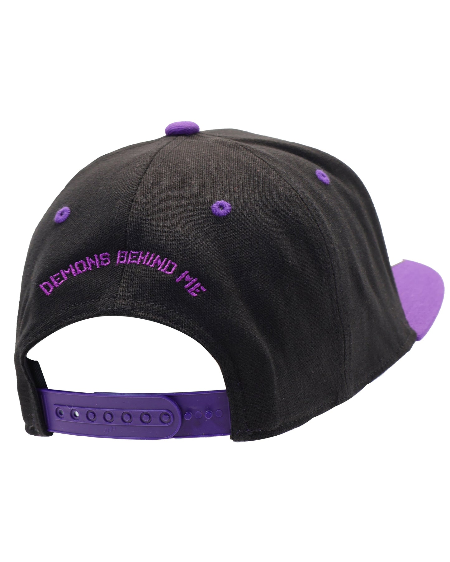 Flexfit 110 Purple/Black Snap Back