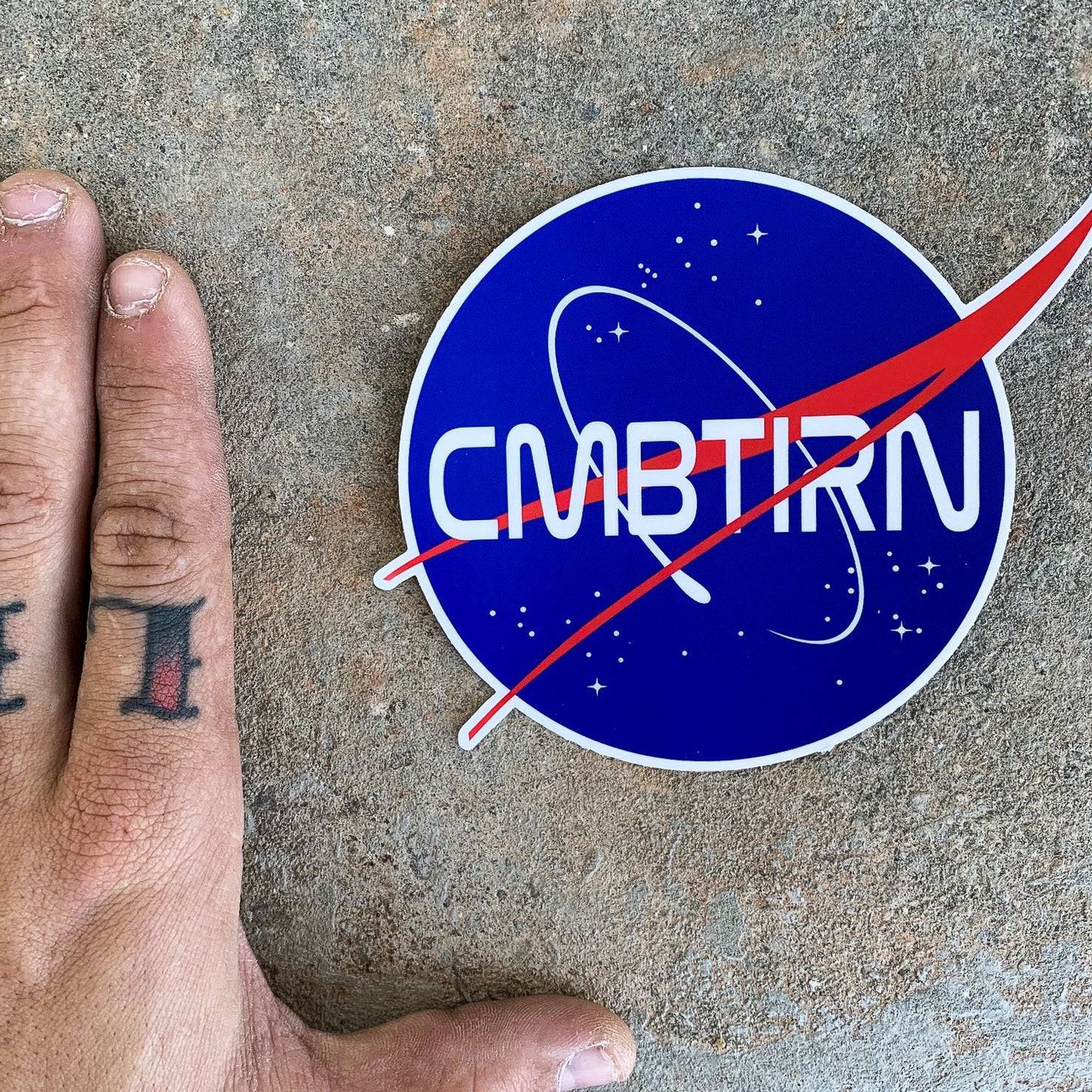 CMBTIRN NASA SPACE EDITION DECAL