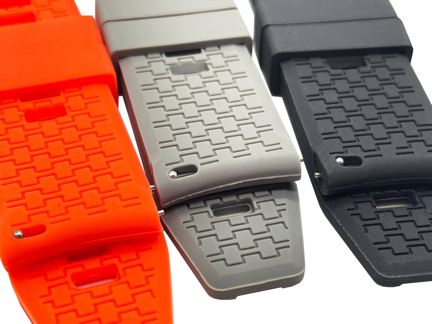 Silicone Zulu® Two Piece Watch Bands by Maratac®