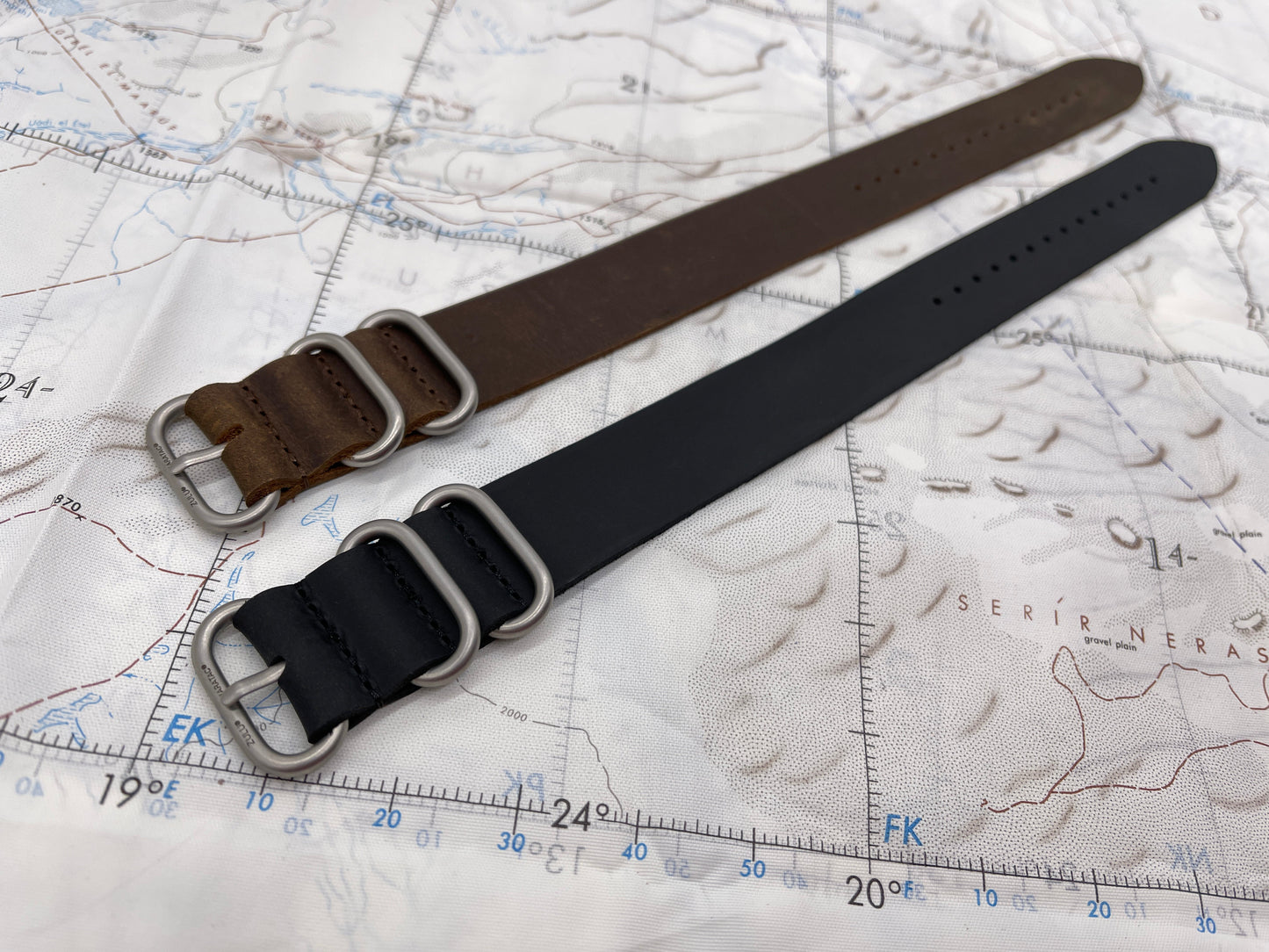 Leather ZULU® 1 Piece Watch Straps by Maratac®