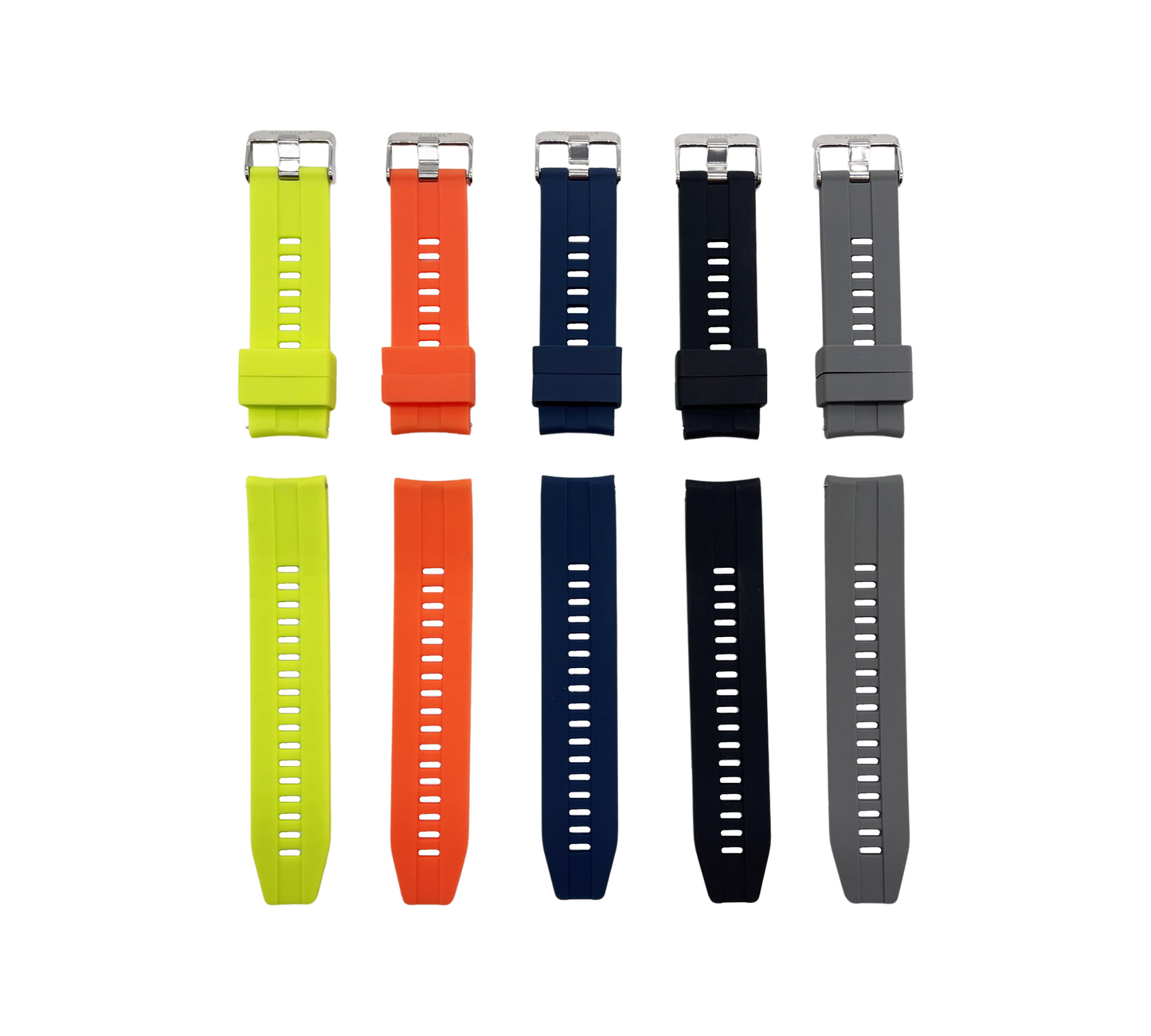 Silicone Zulu® Two Piece Watch Bands by Maratac®