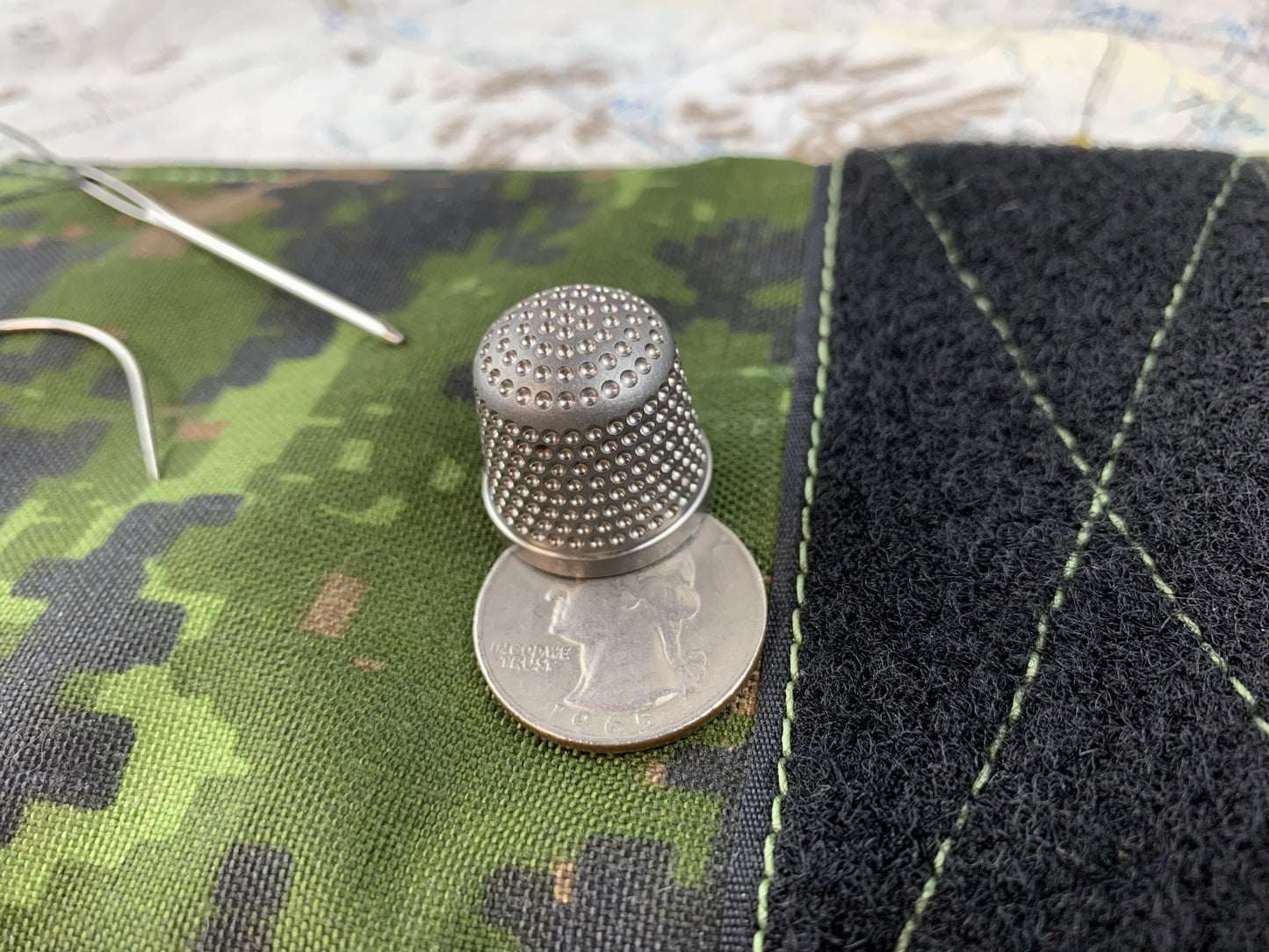 Indestructible Titanium Thimble by Maratac®