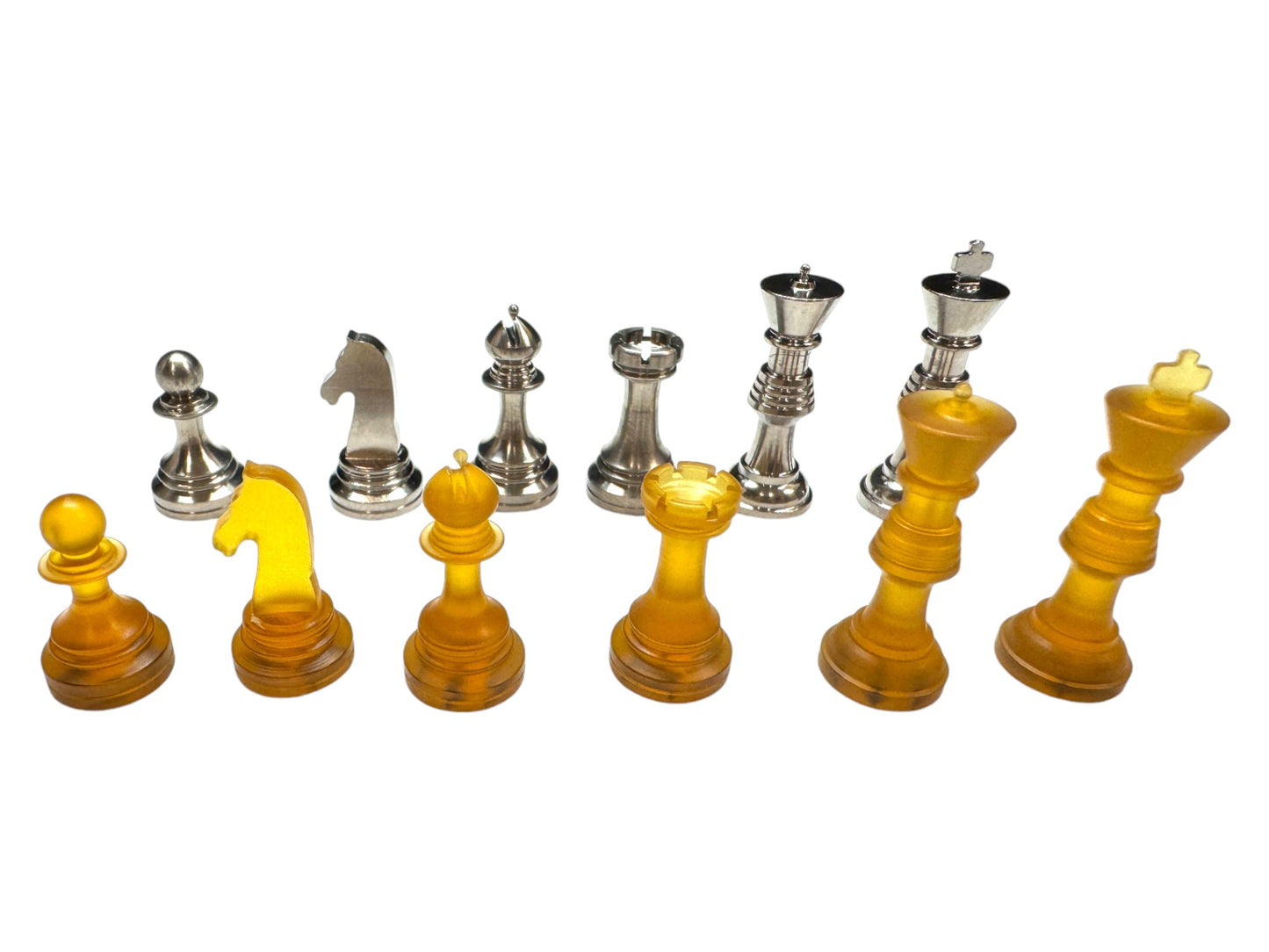 Complete Chess Set Titanium & Ultem ( Worlds Smallest ) by Maratac®