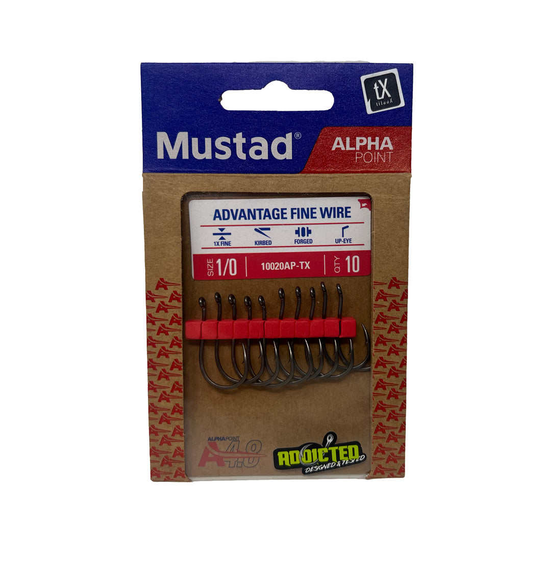 **NEW** ADX Advantage Fine Wire Bait Hook 10PK